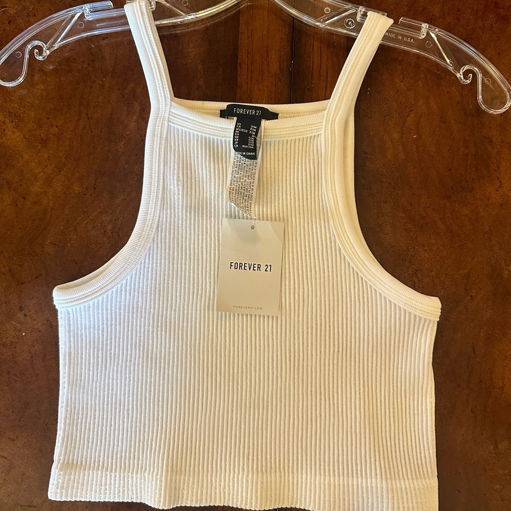 NWT White Forever 21 Tank